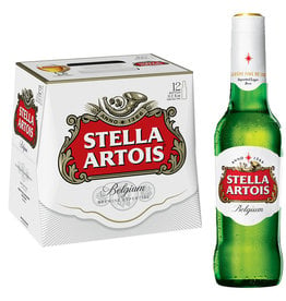 Stella Artois 12x11.2 oz bottles
