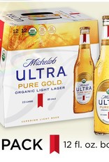 Michelob Ultra Pure Gold 12x12 oz bottles