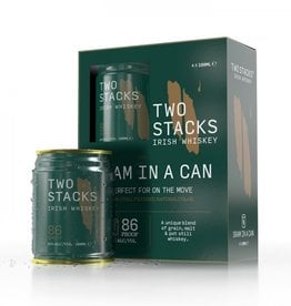 Two Stacks Irish Whiskey 100ML 4 Pack