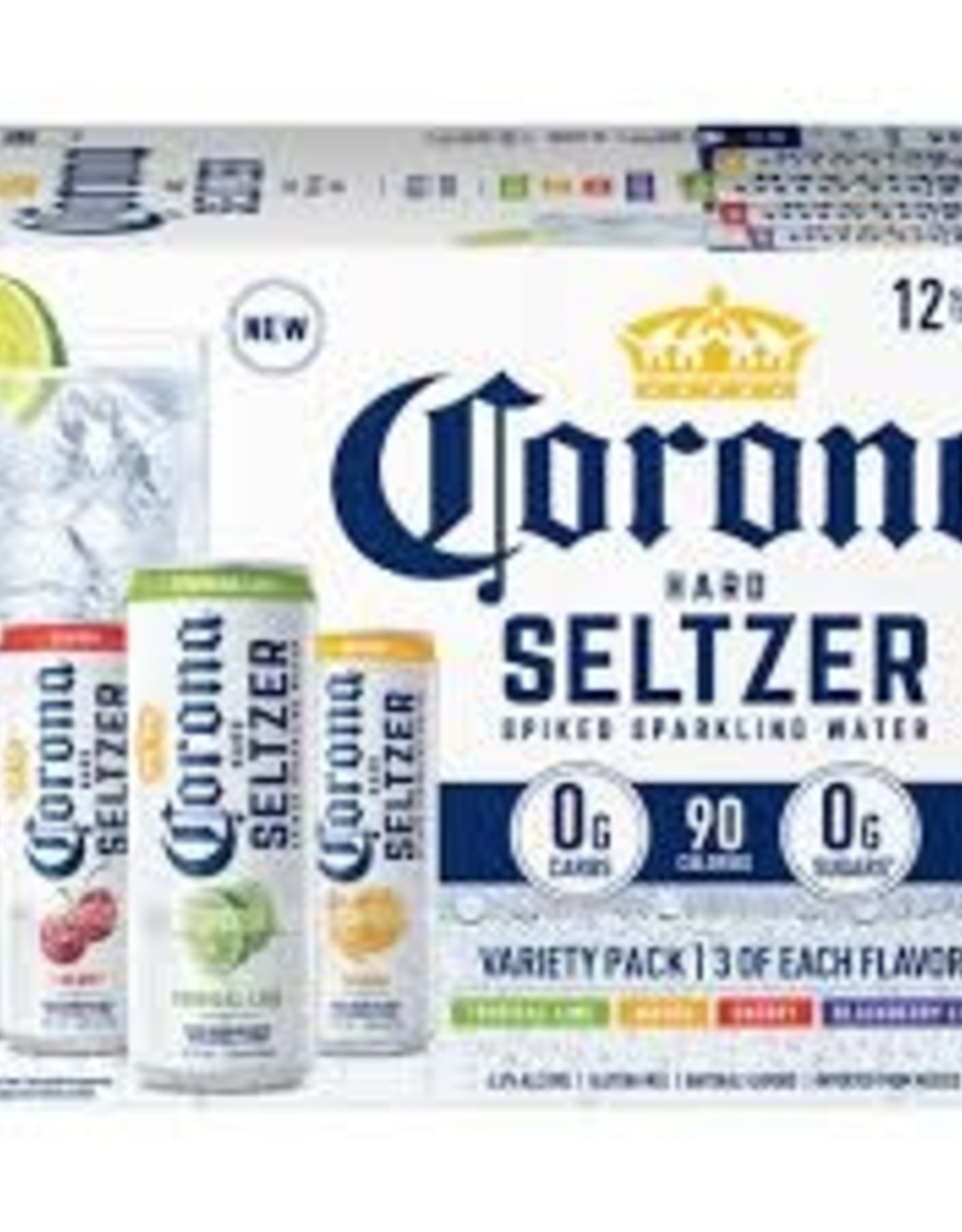 Corona Seltzer Trp 12x12 oz slim cans