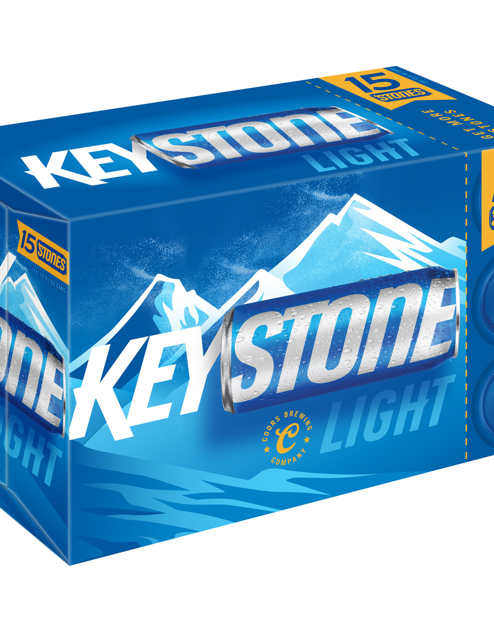 Keystone Light 15x12 oz cans