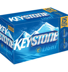 Keystone Light 15x12 oz cans