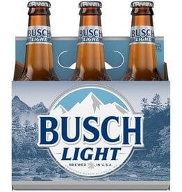 Busch Light 6x12 oz bottles
