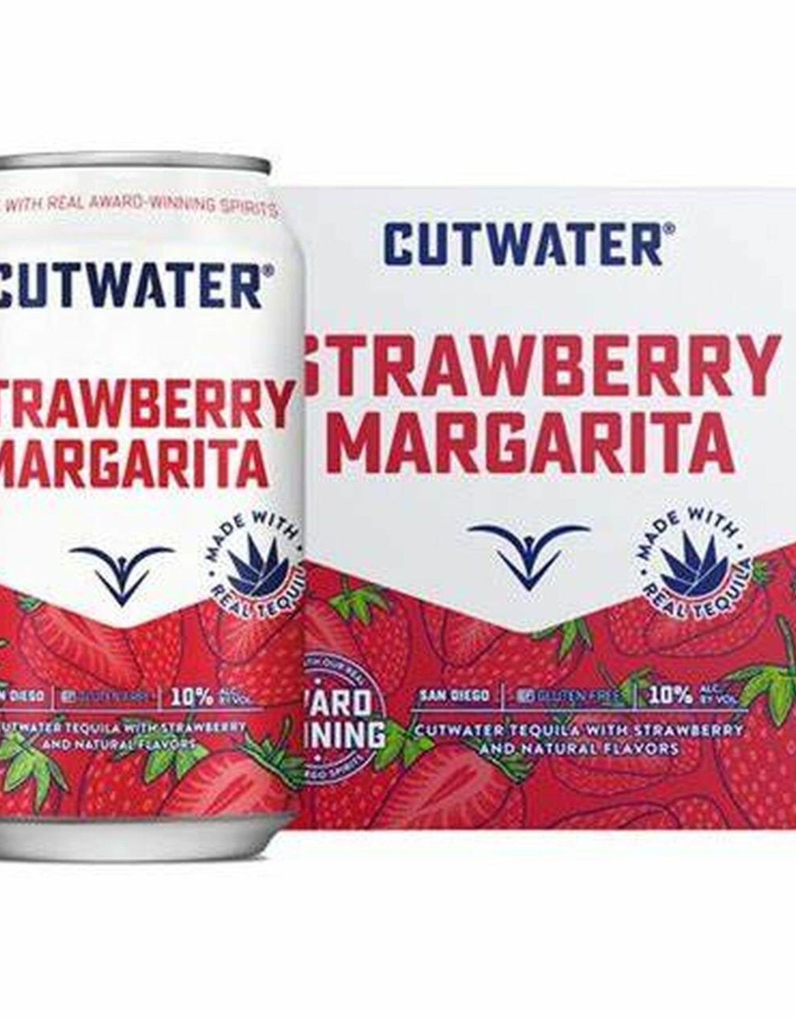 Cutwater Strawberry Margarita 4/12C