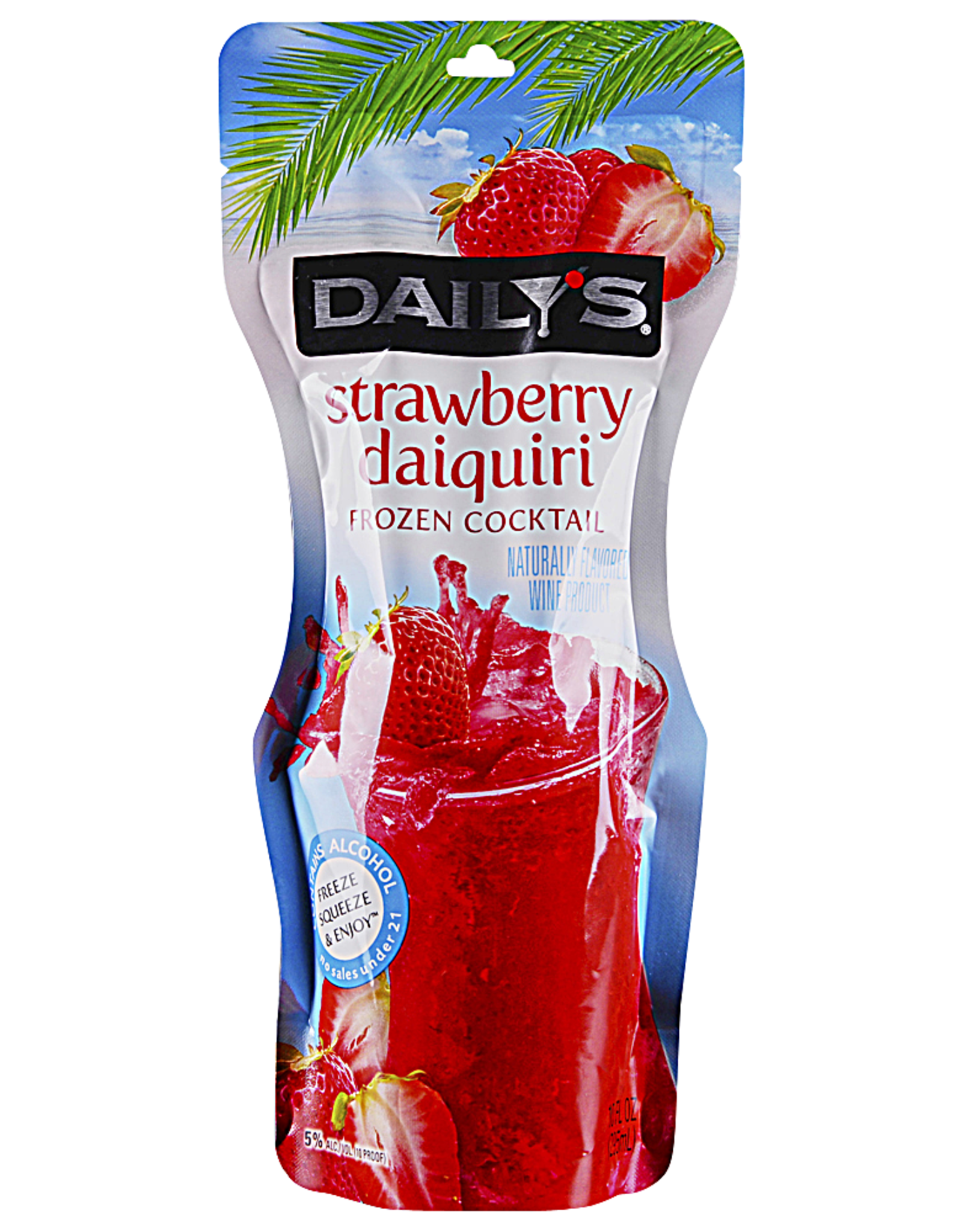 Daily's Daily's Pouch RTD Straw Daiq 10oz