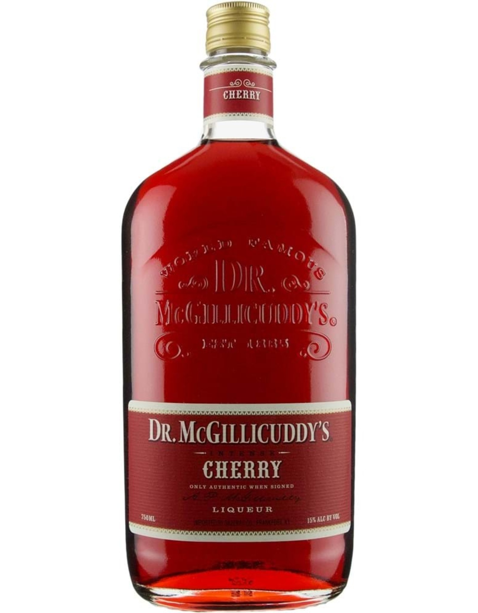 Dr. McGillicuddy's Cherry 750ML Cork and Key