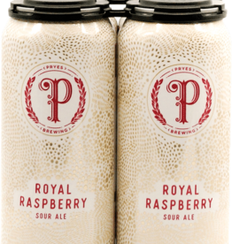 Pryes Royal Raspberry 4x16 oz cans