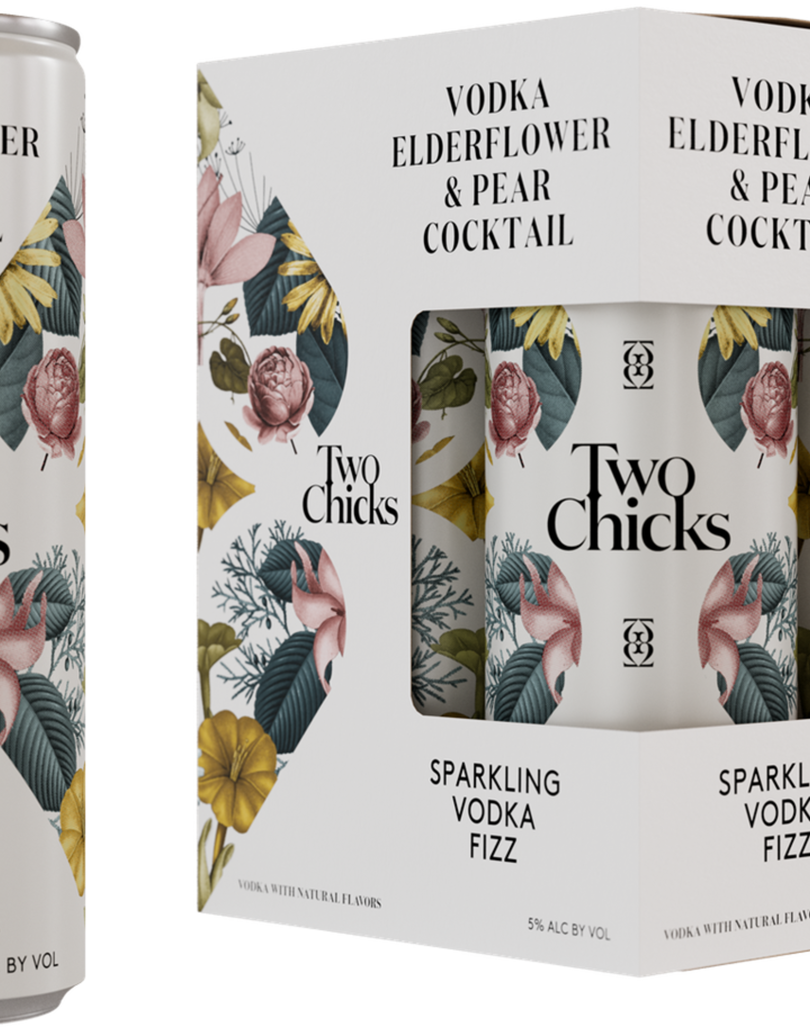 Two Chicks Elder Flower 4pk 12OZ