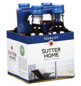 Sutter Home Merlot 187ml 4pk