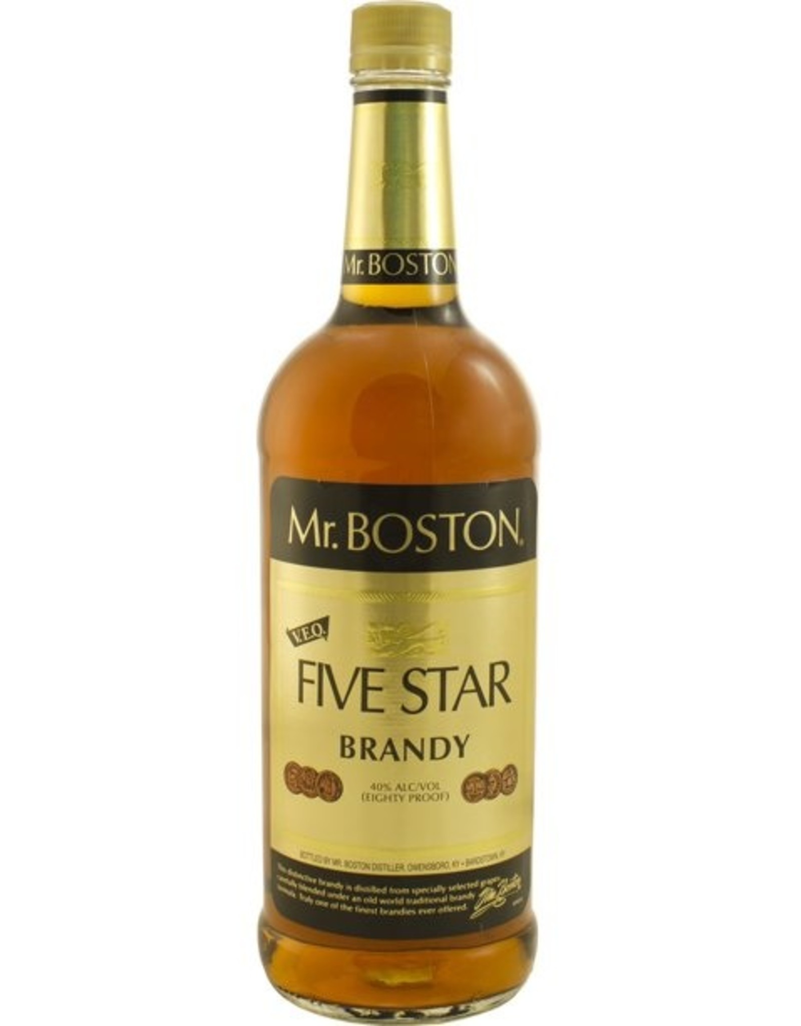 Mr Boston 5 Star Brandy 1L