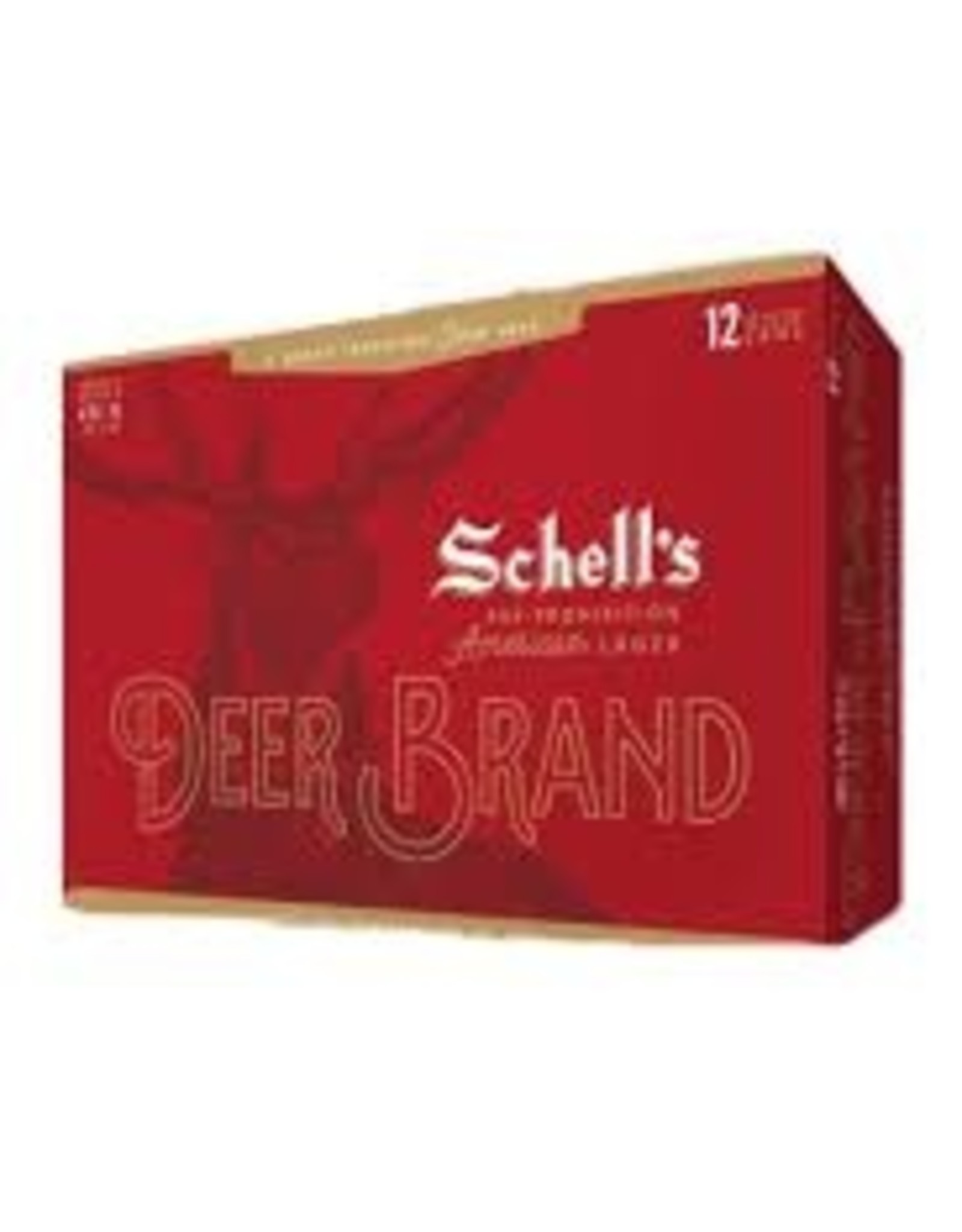Schell's Deer Brand 12x12 oz cans