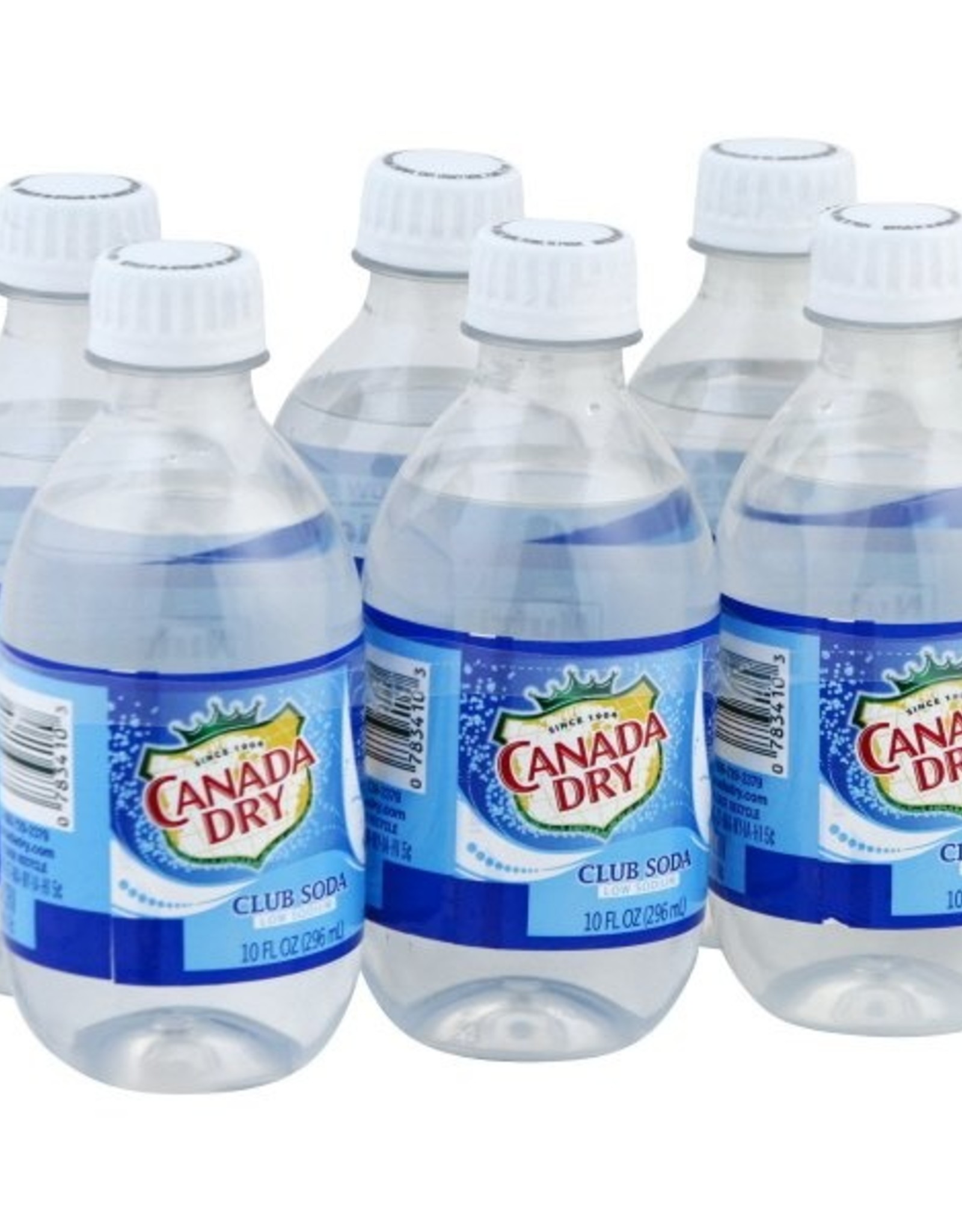 10oz 6pk Canadian Dry Club Soda