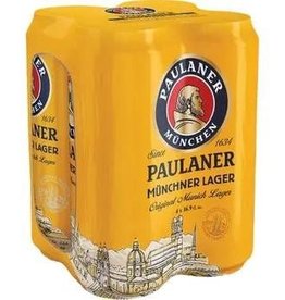 Paulaner Munchner Lager 4x16.9 oz cans