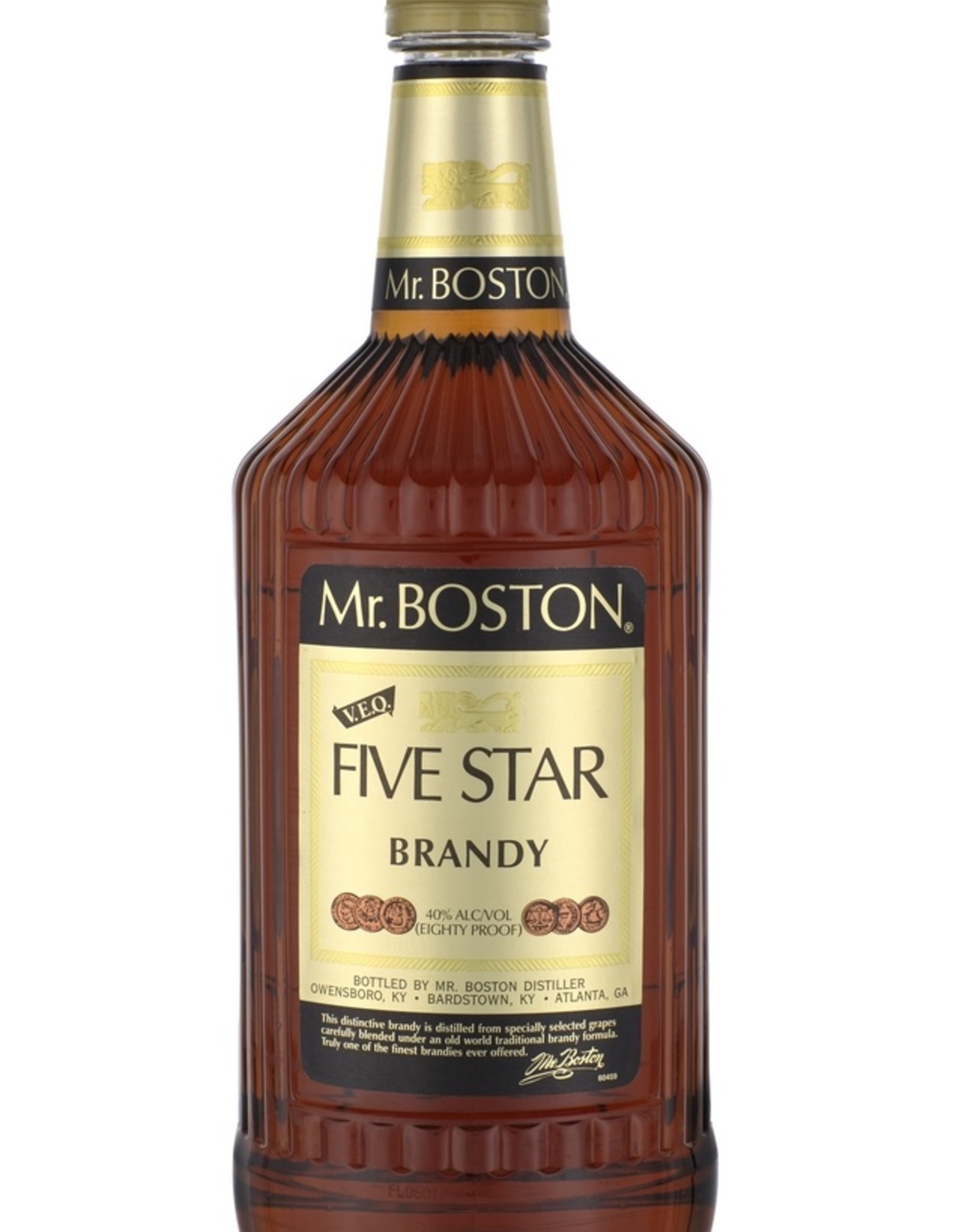 Mr Boston 5 Star Brandy 1.75L