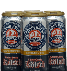 Waconia Carver County Kolsch 4x16 oz cans