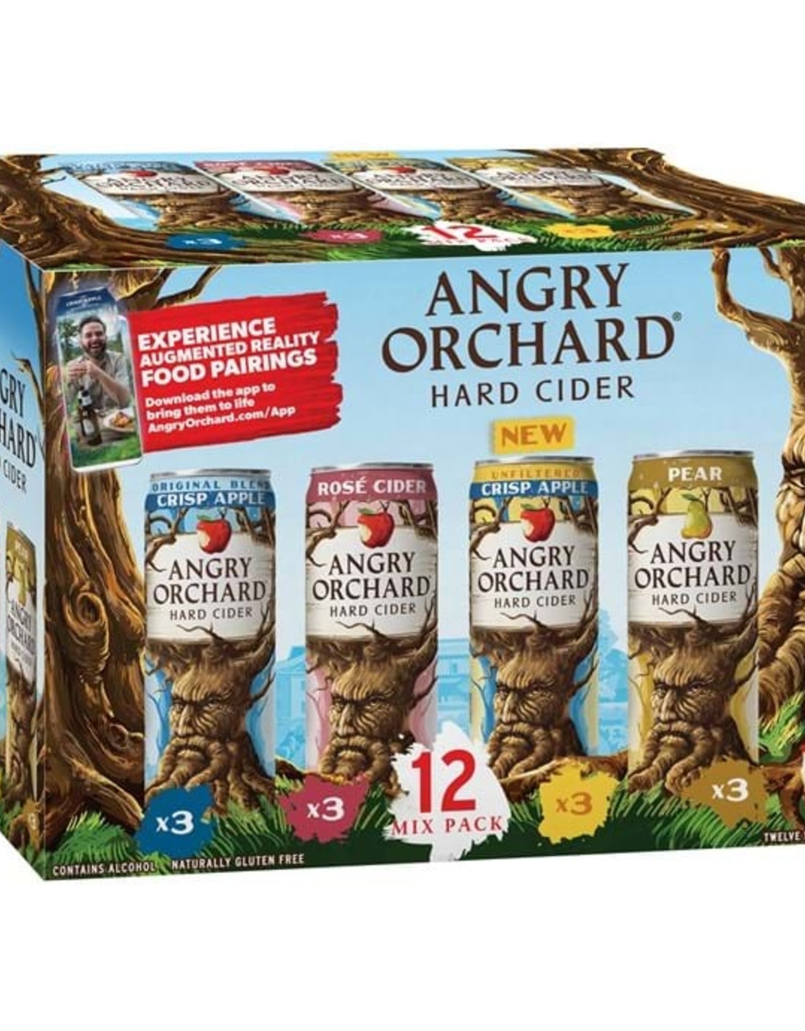 Angry Orchard Variety Pack 12x12 oz cans