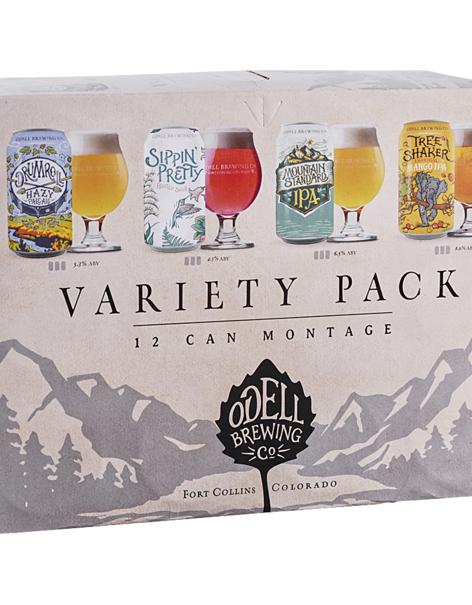Odell Seasonal Variety Pack 12x12 oz cans