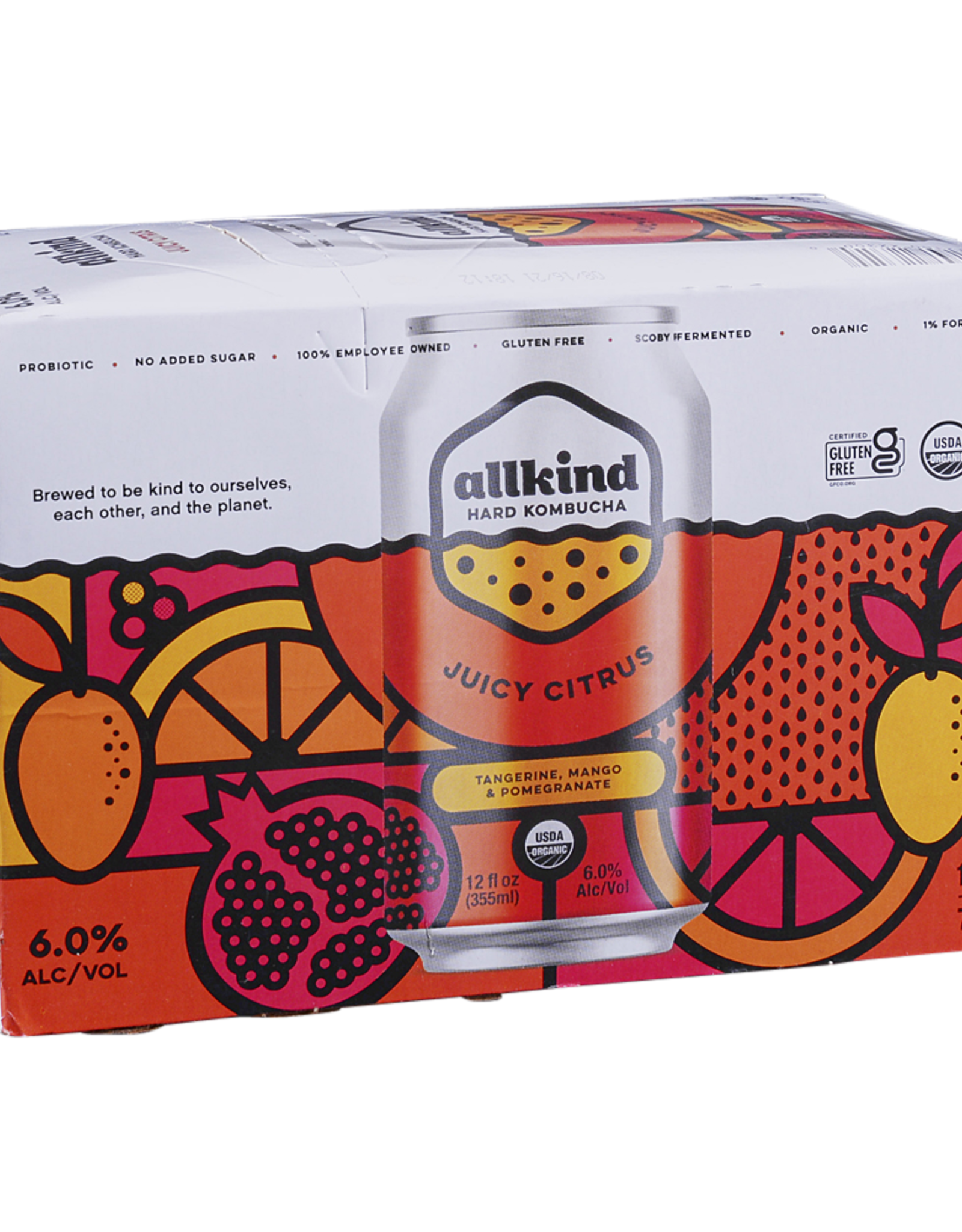 Allkind Juicy Citrus 6x12 oz cans