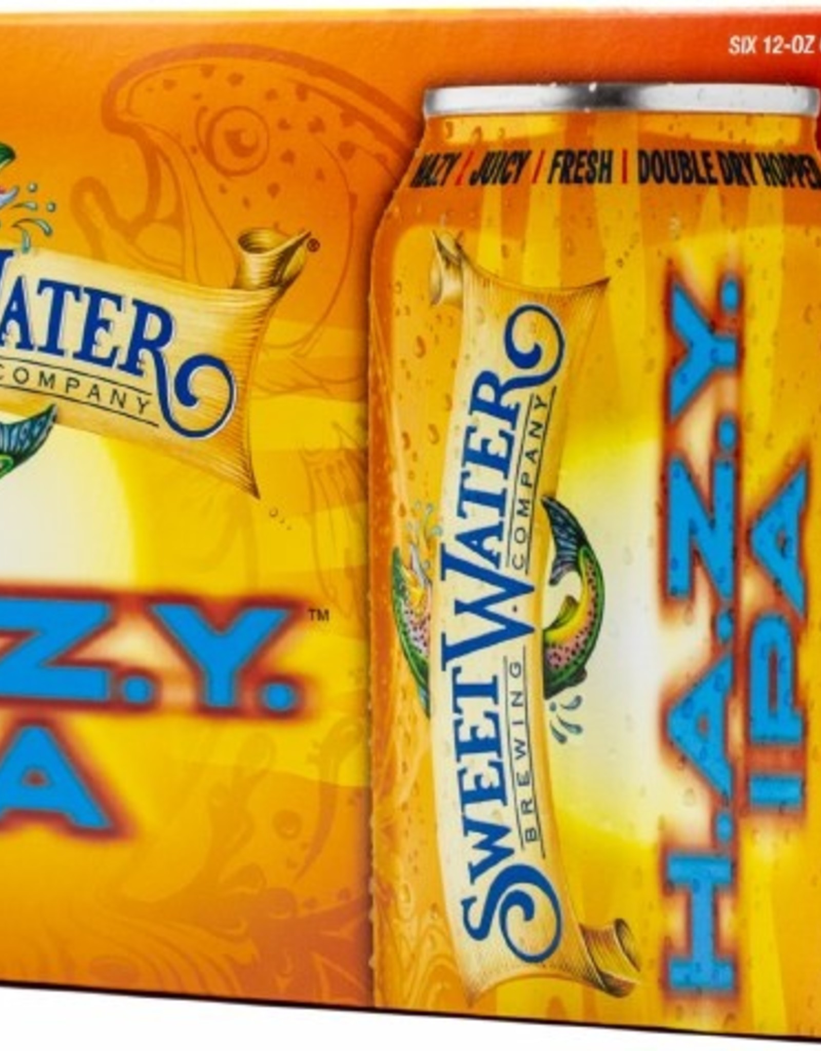 SweetWater H.A.Z.Y. IPA 6x12 oz cans