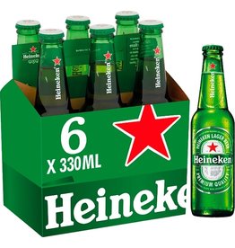 Heineken 6x12 oz bottles