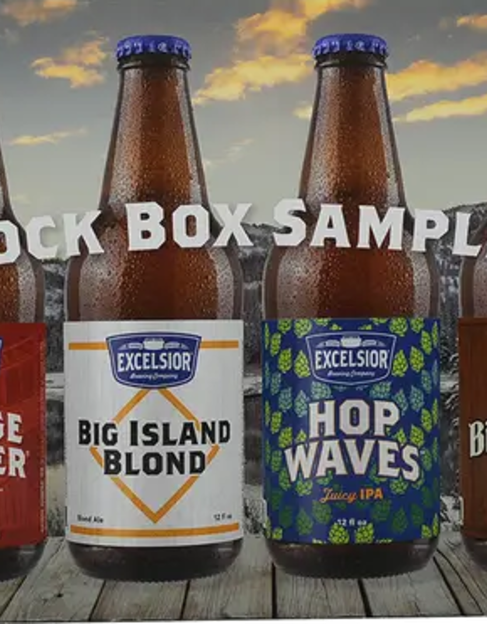 Excelsior Dock Box Sampler Pack 12x12 oz bottles