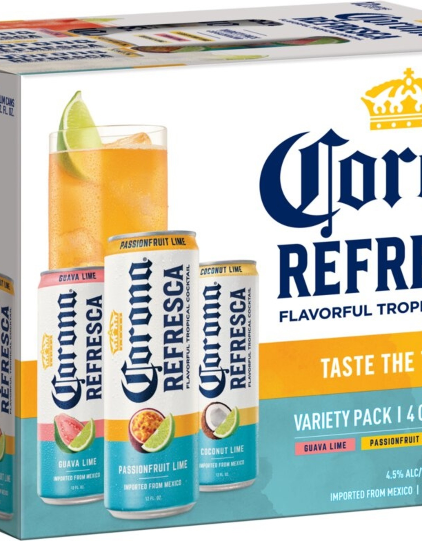 Corona Refresca Variety Pack 12x12 oz slim cans