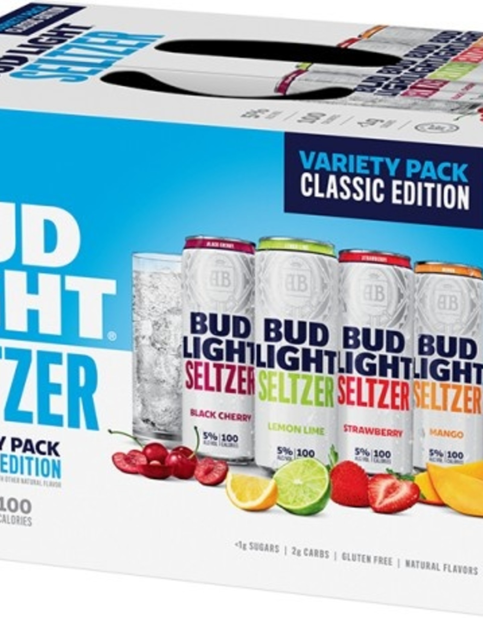 Bud Light Seltzer Classic Variety Pack 12x12 oz cans