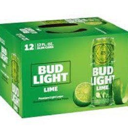 Bud Light Lime 12x12 oz slim cans
