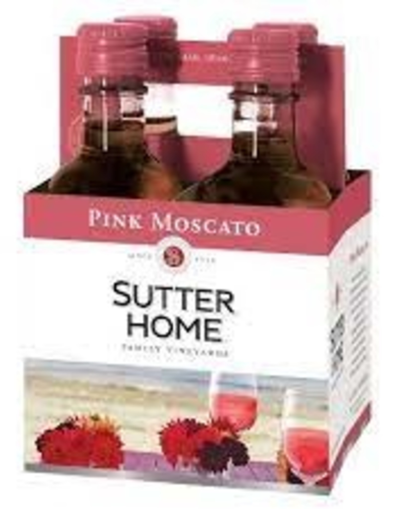 Sutter Home Pink Moscato 187ml 4pk
