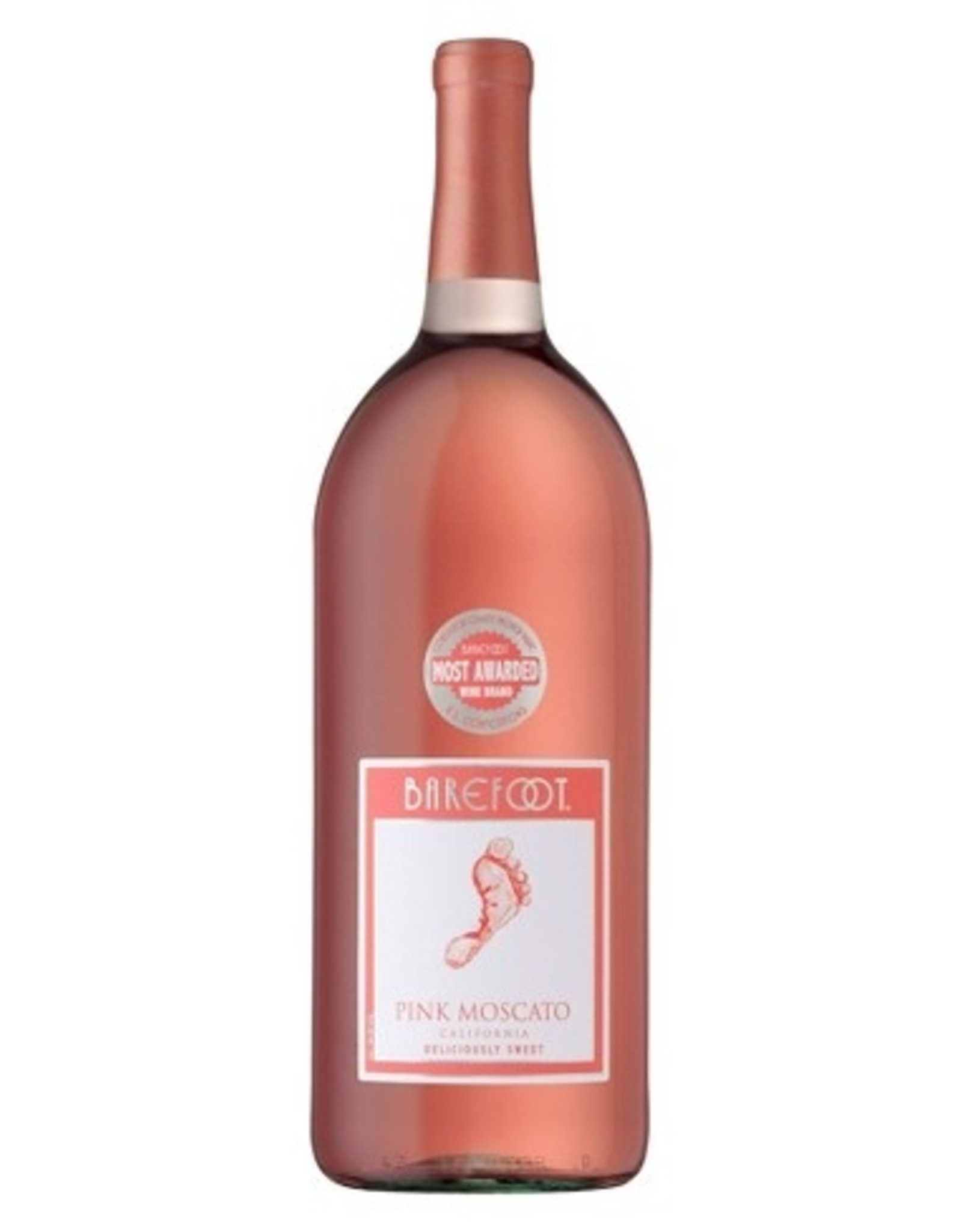 Barefoot Pink Moscato 1.5L