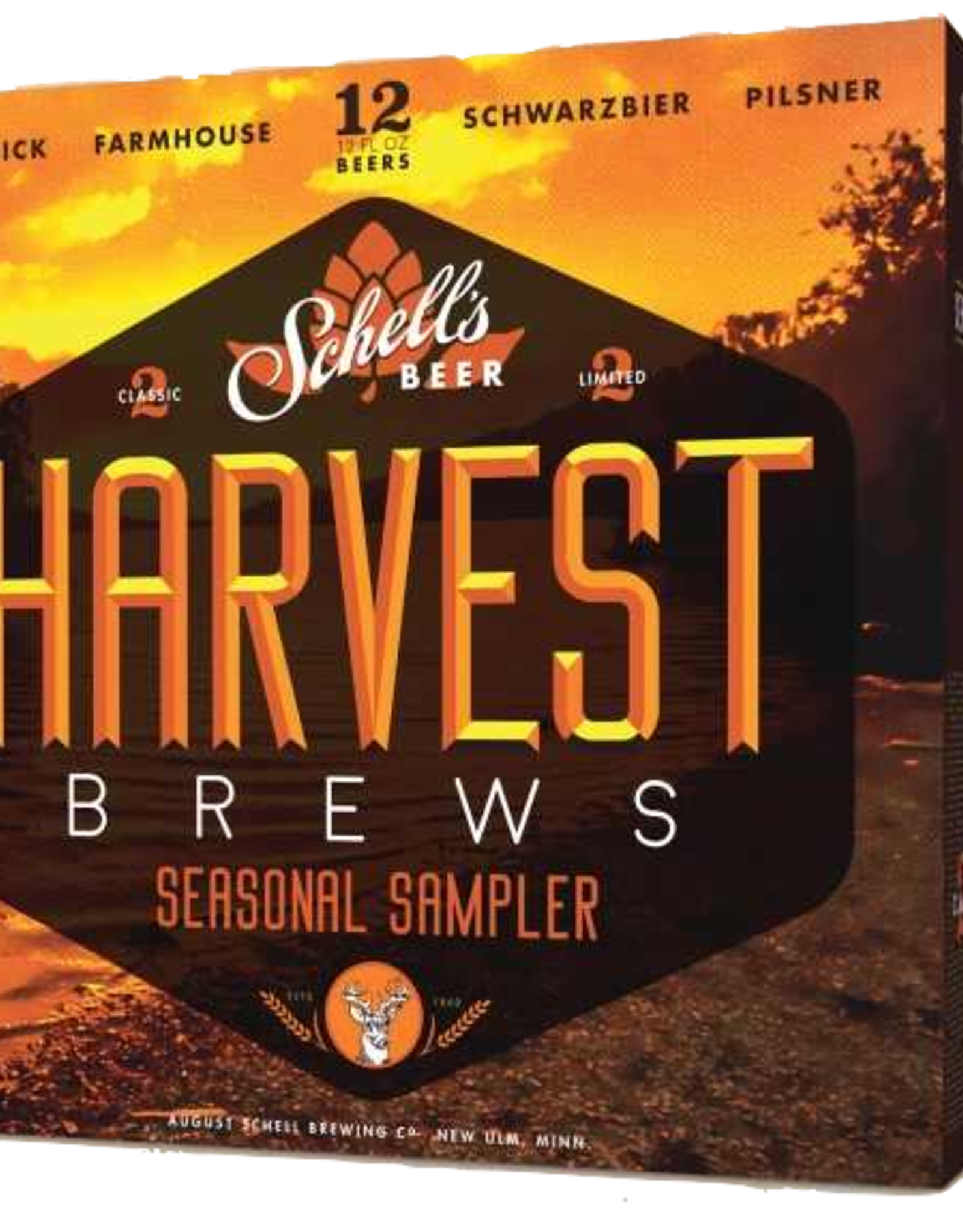 Schell's Harvest Brews 12x12 oz cans