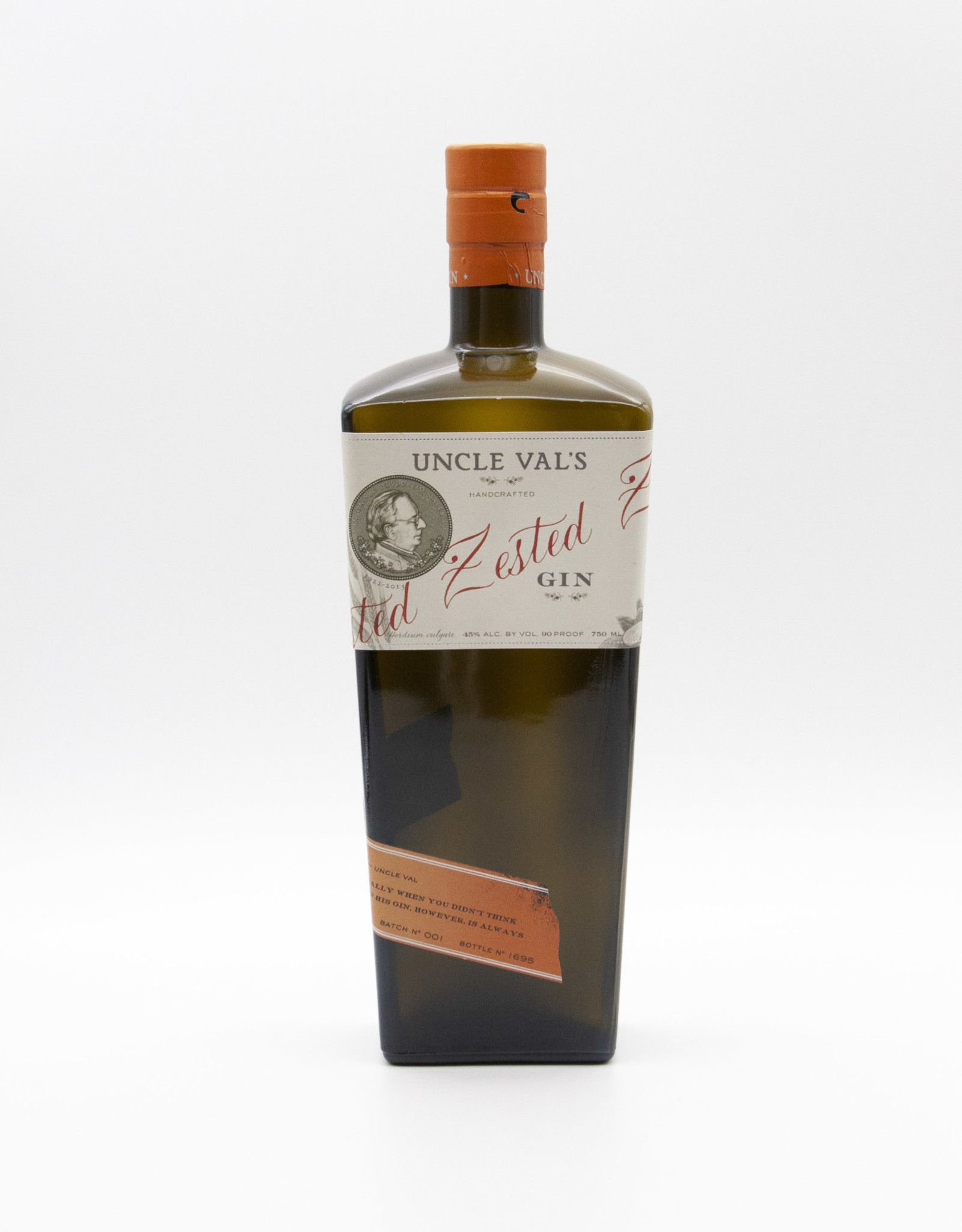 Uncle Val's Zested Gin 750ml