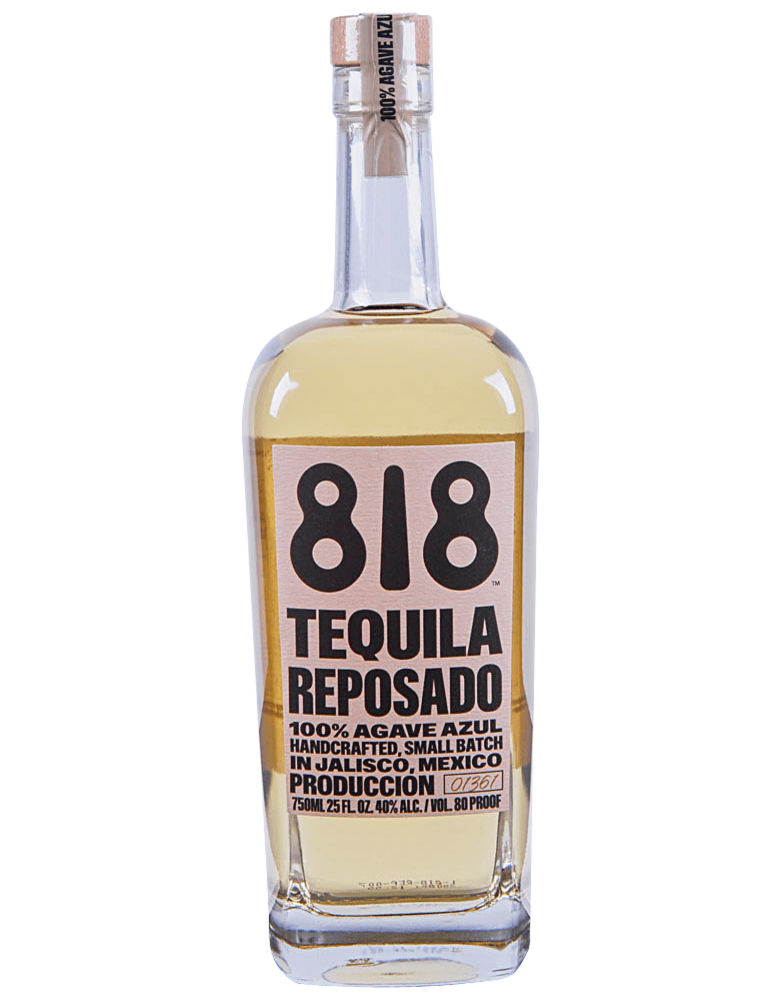 818 Teq Reposado Cork and Key