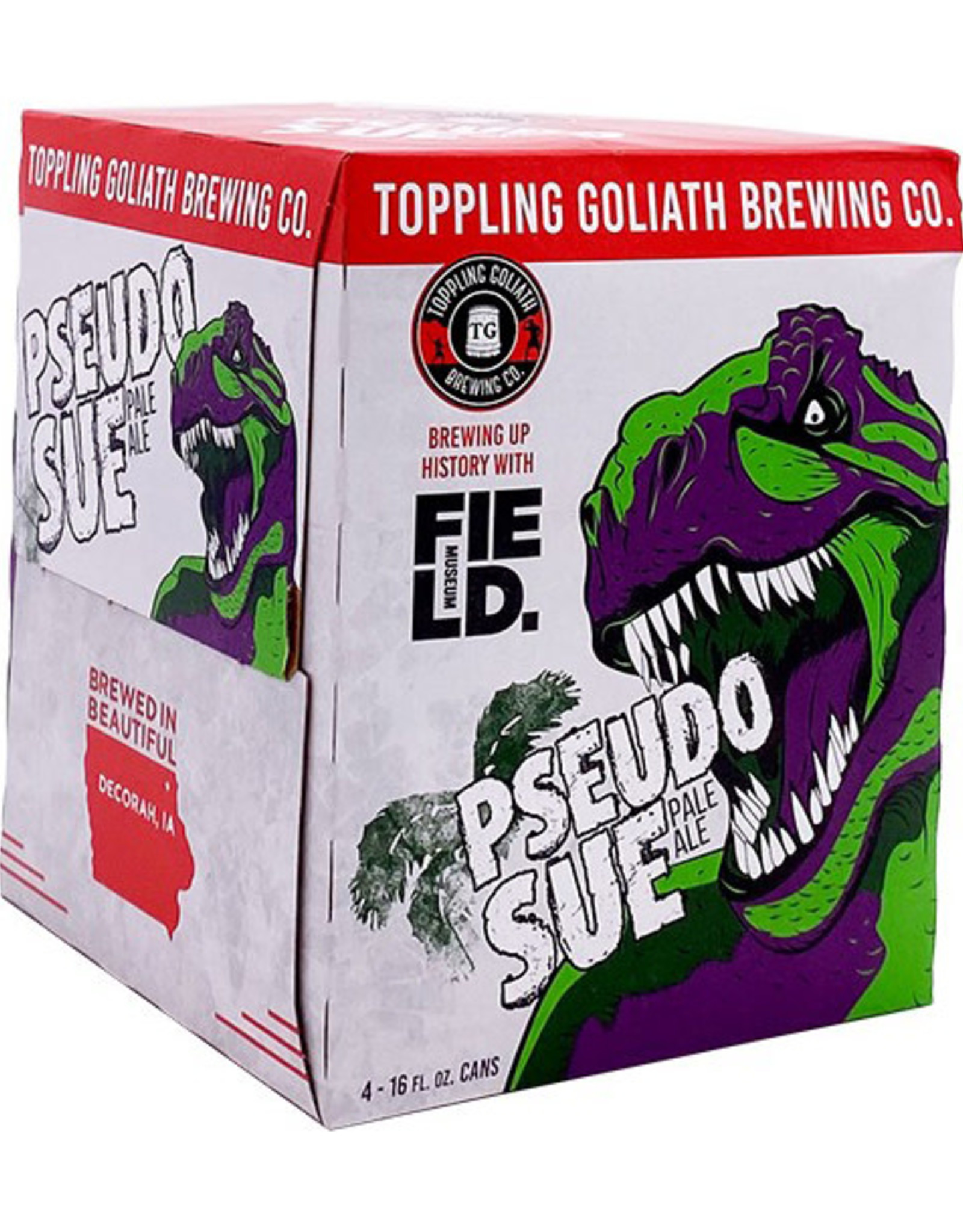 Toppling Goliath Toppling Goliath Pseudo Sue 4x16 oz cans