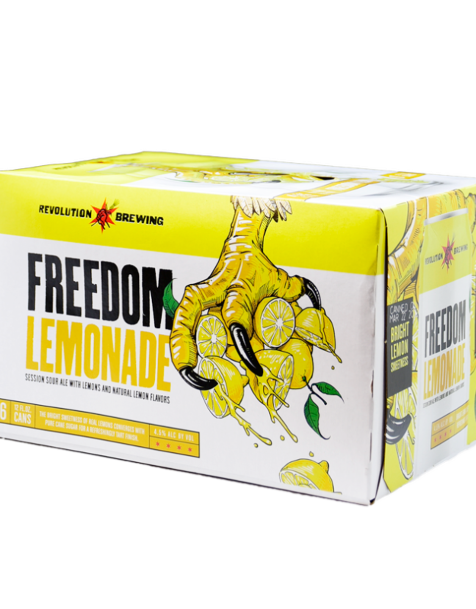 Revolution Freedom Lemonade 6pk Can