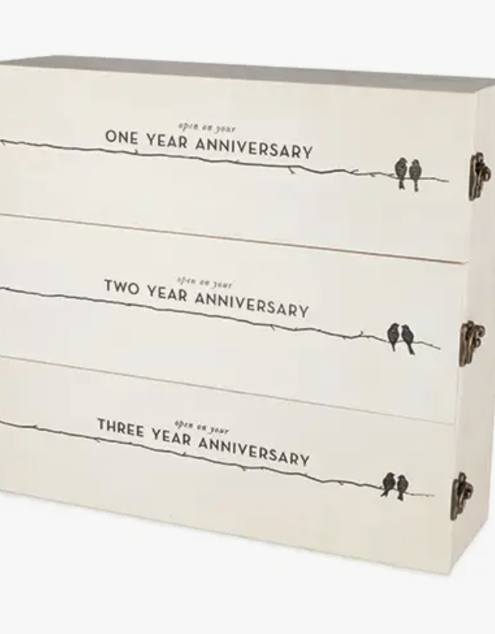 Newlywed's Anniversary Wine Box