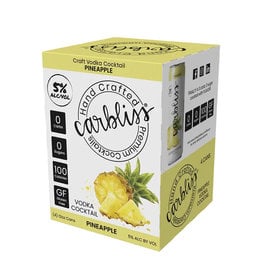 Carbliss Pineapple 4 Pk Cans