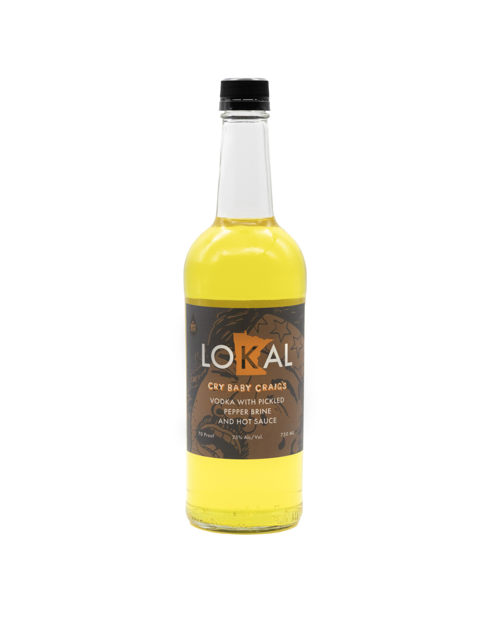 Lokal Cry Baby Craig's Pickled Vodka 750ml