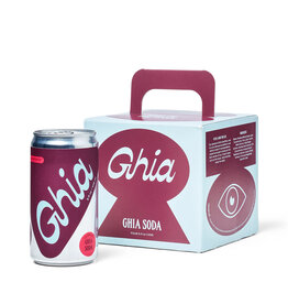 Ghia Ginger Soda 4 pk