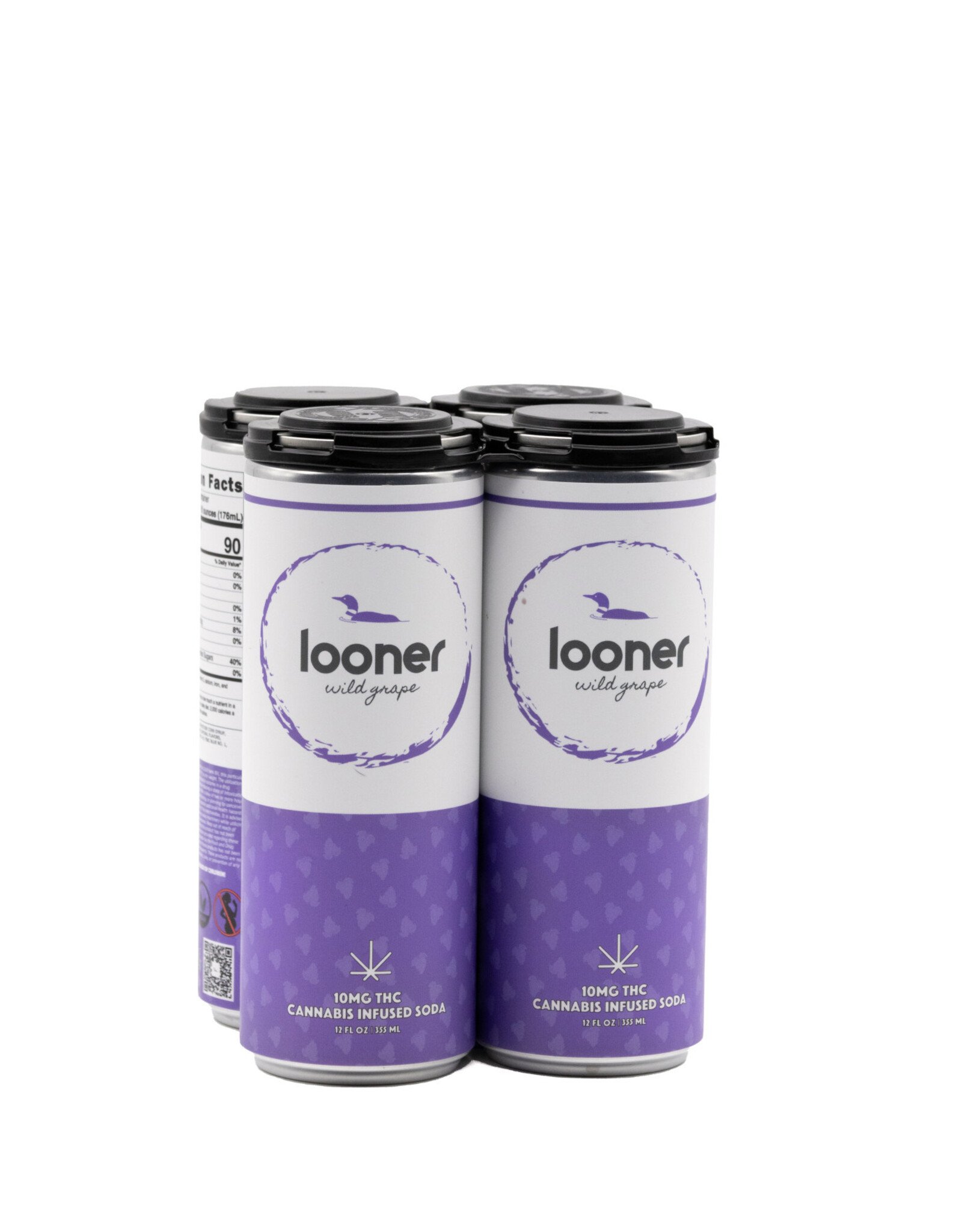 Looner Wild Grape THC Soda