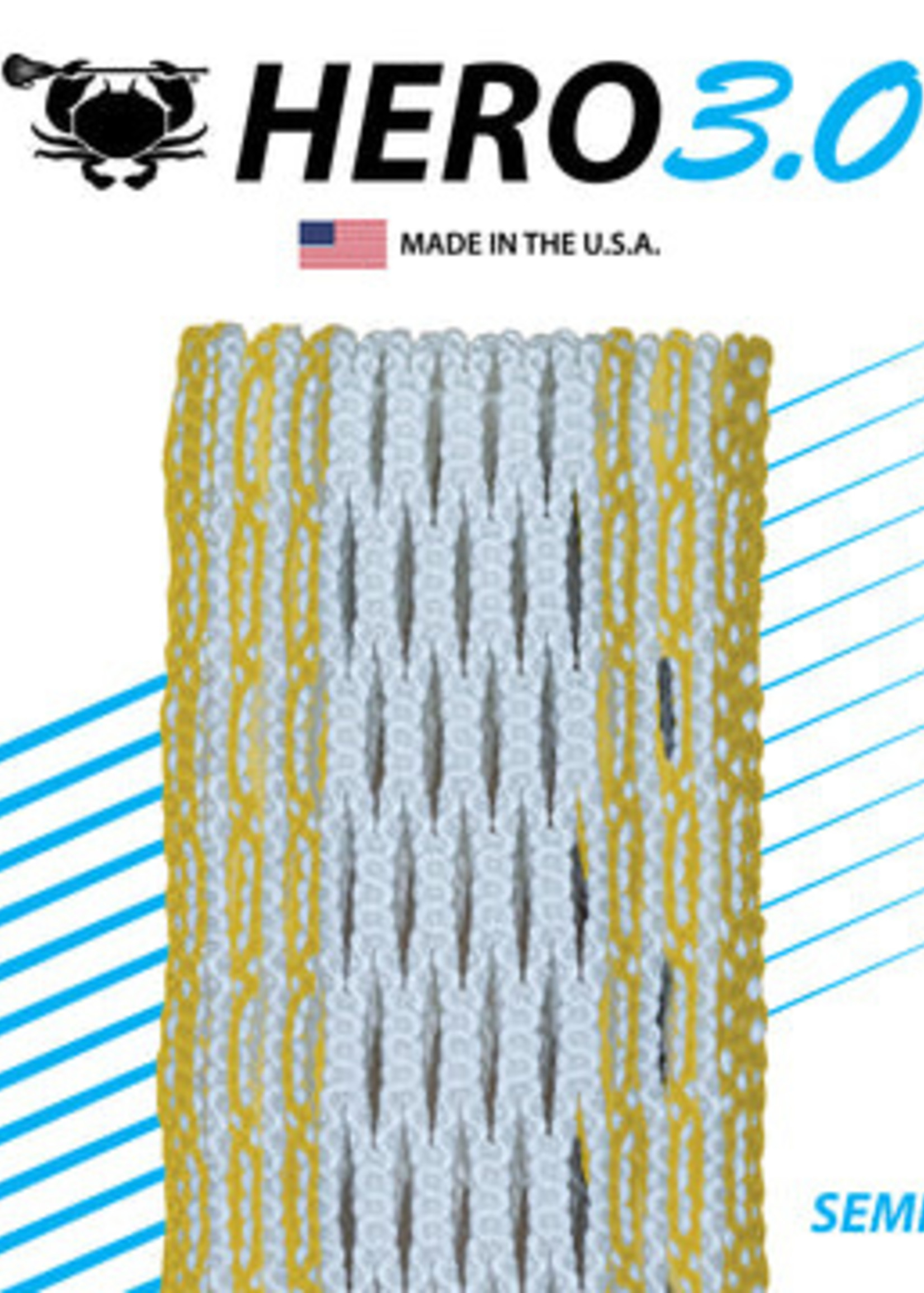 ECD LACROSSE Hero Mesh Semi Soft 3.0