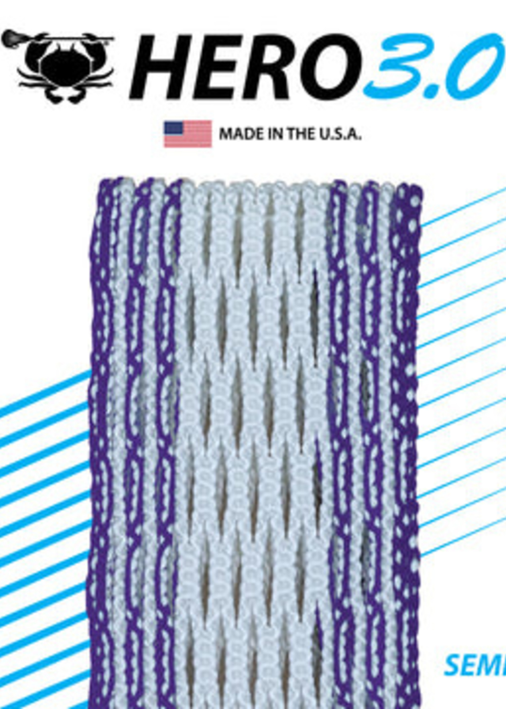 ECD LACROSSE Hero Mesh Semi Soft 3.0