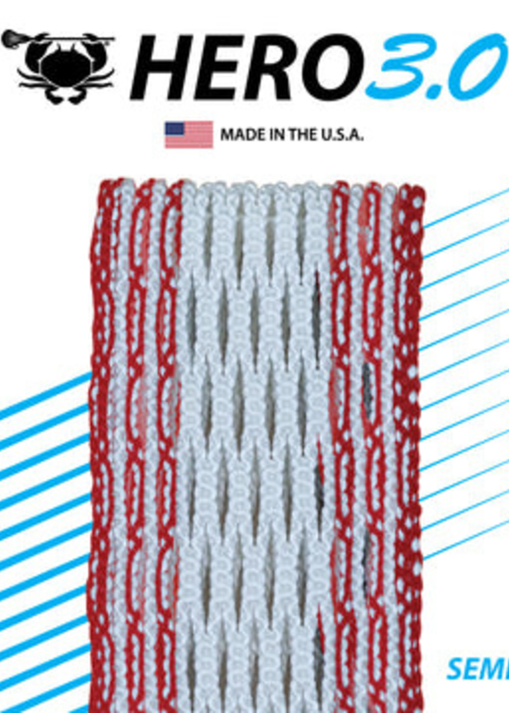 ECD LACROSSE Hero Mesh Semi Soft 3.0