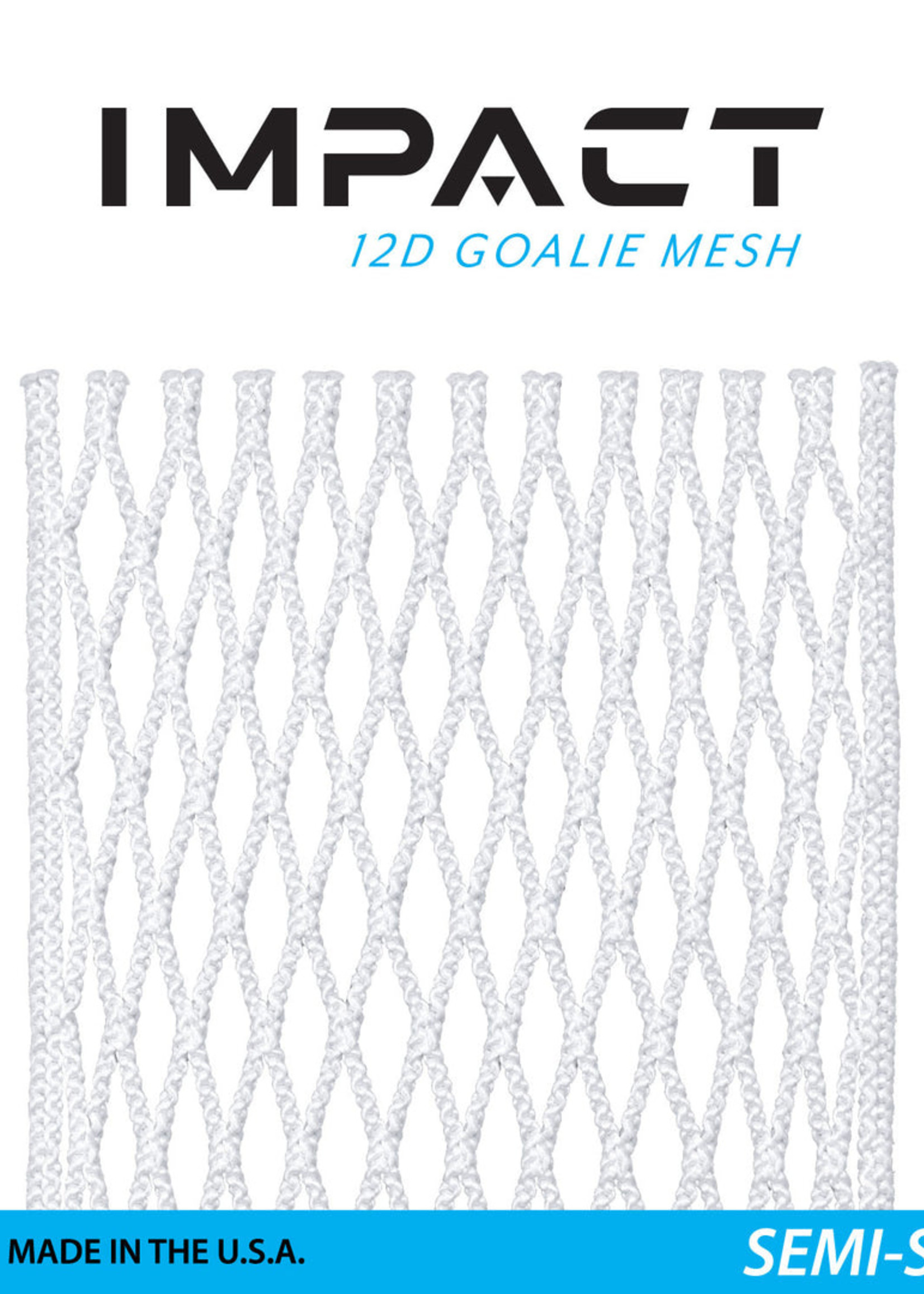 ECD LACROSSE ECD IMPACT GOALIE MESH SEMI SOFT