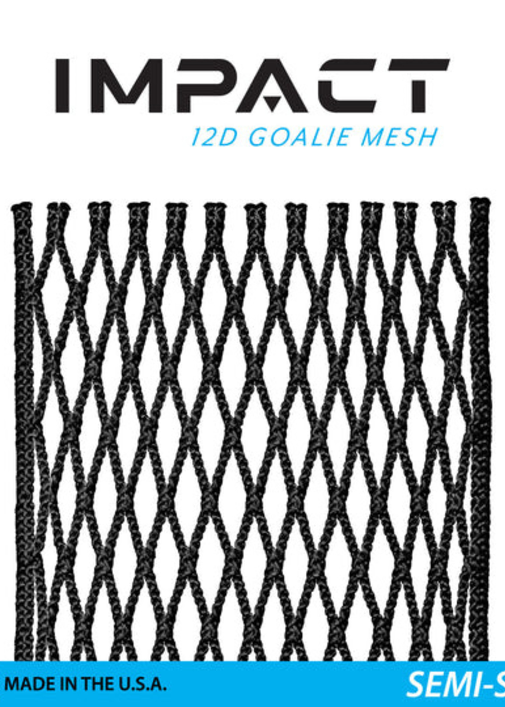 ECD LACROSSE ECD IMPACT GOALIE MESH SEMI SOFT
