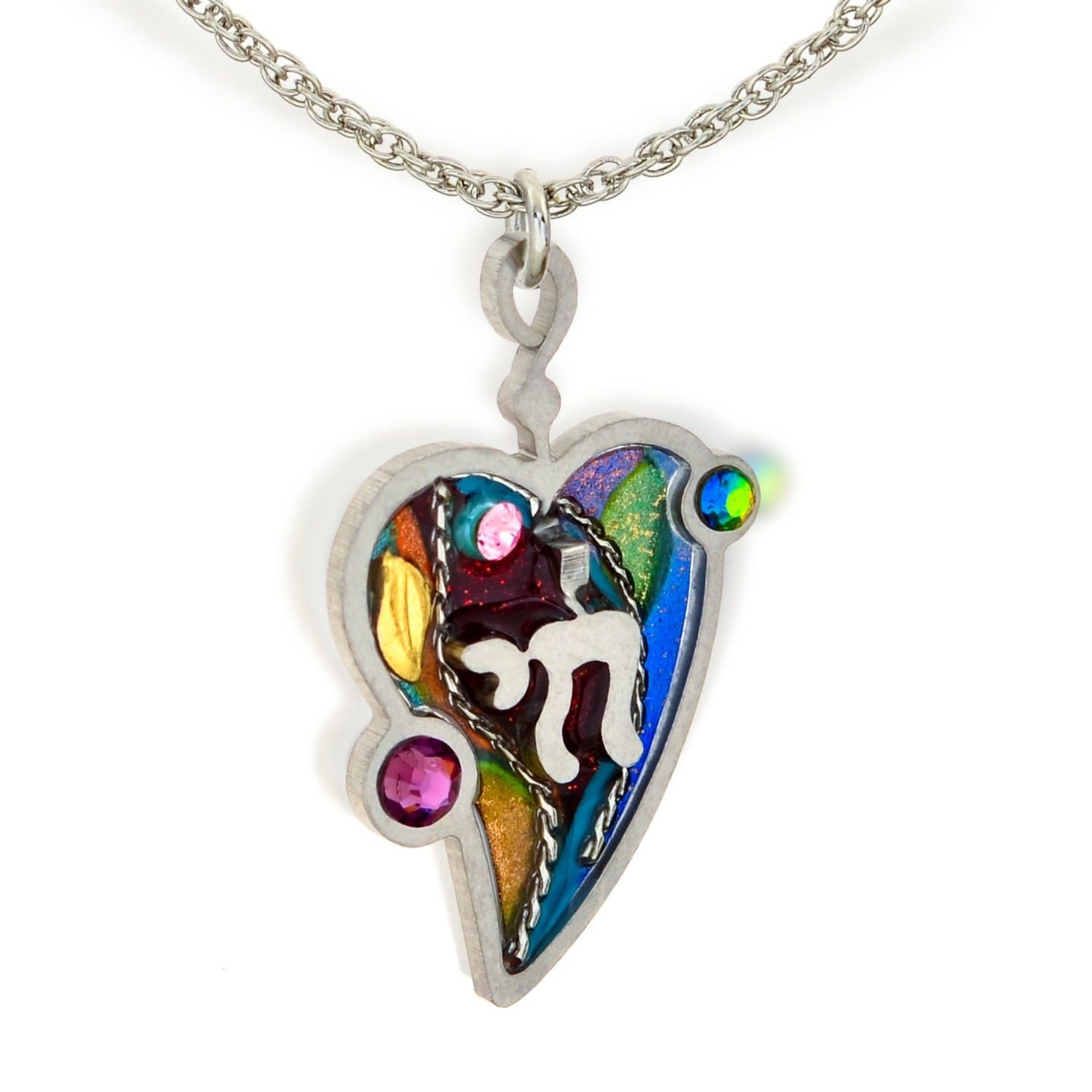 Heart and Chai Necklace