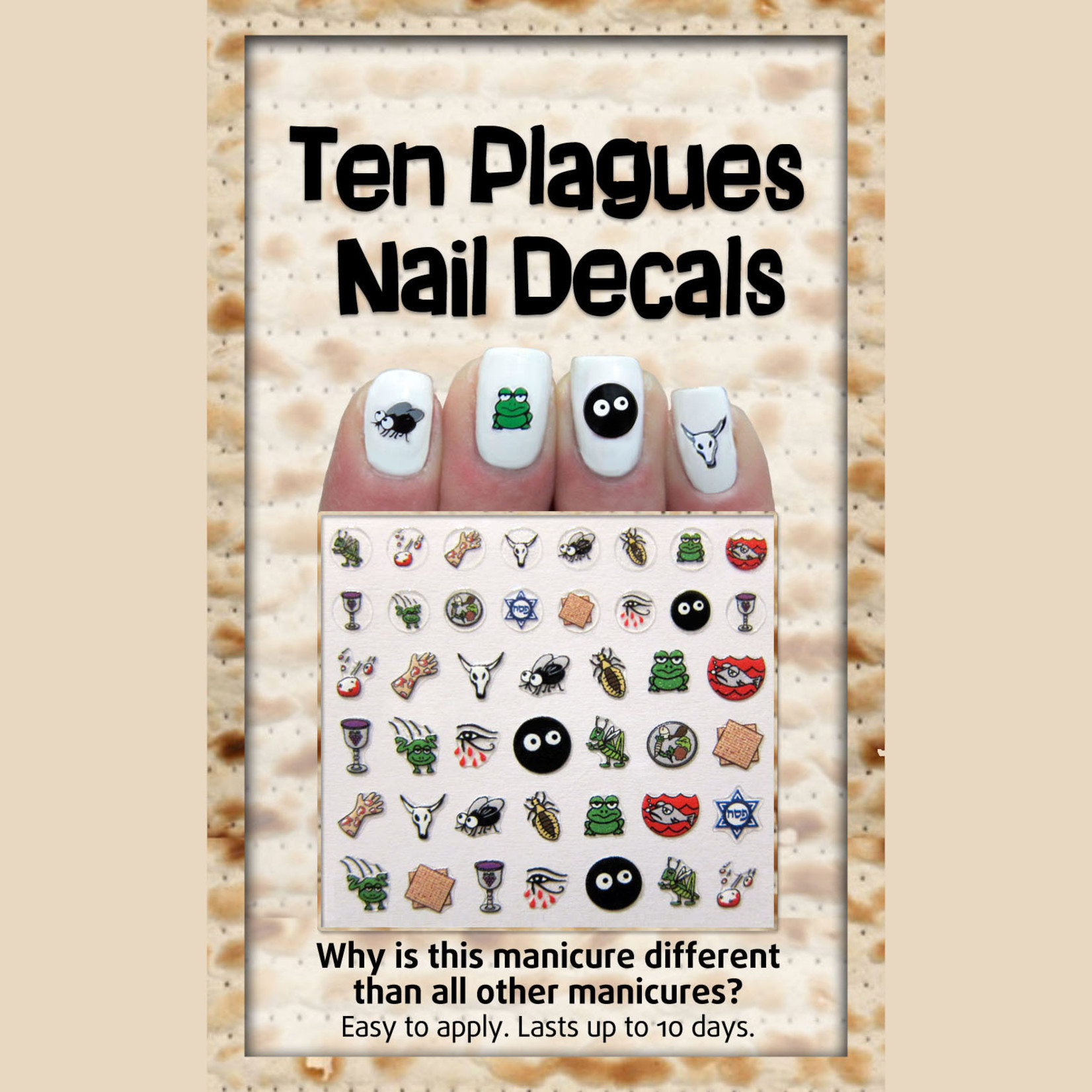 Manicure Passover Nail Decals