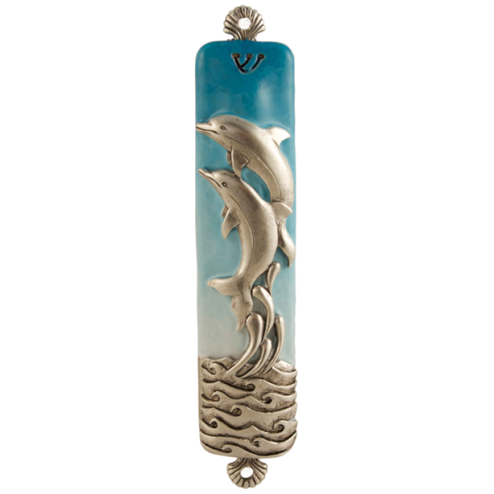 Dolphin Mezuzah