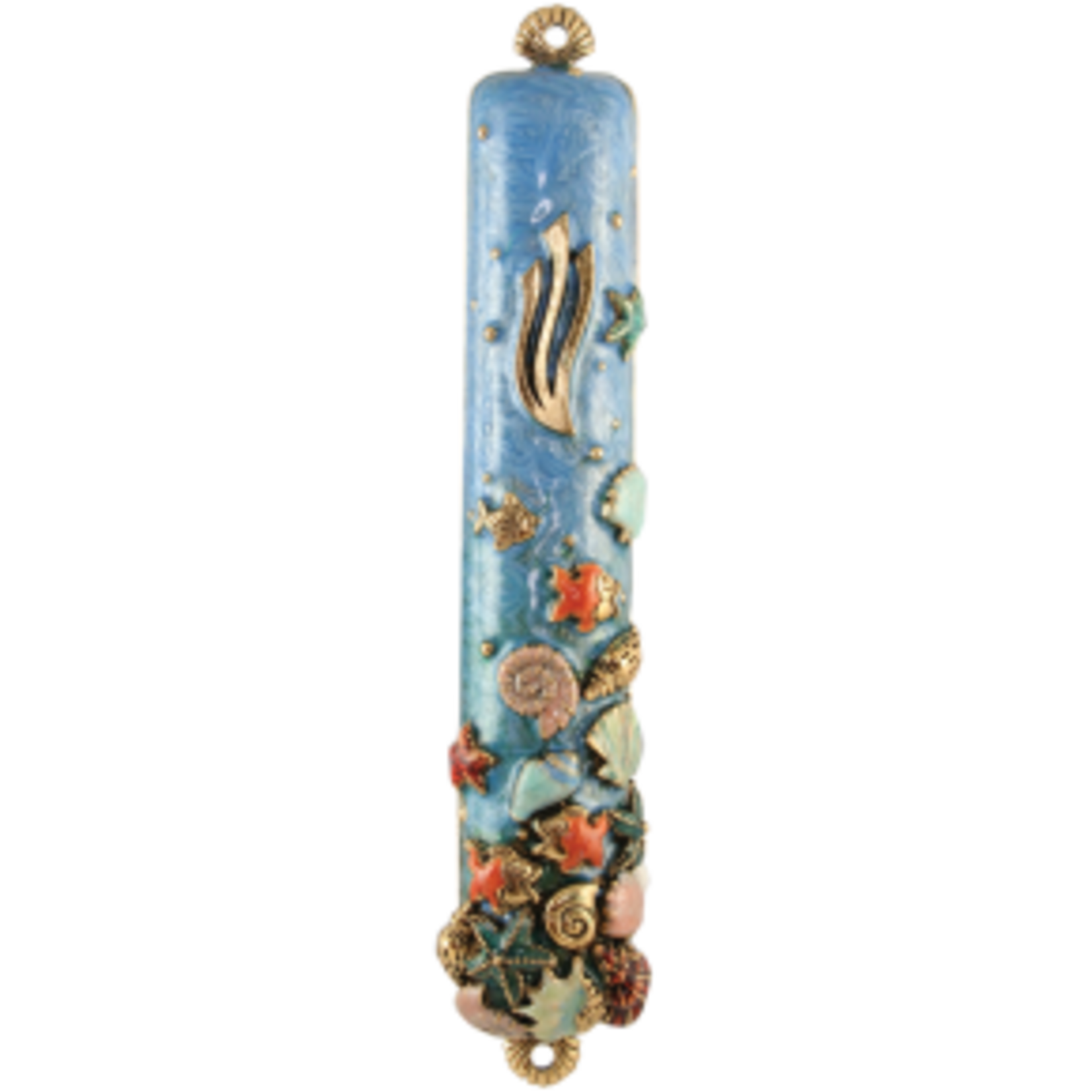 Seashell Mezuzah