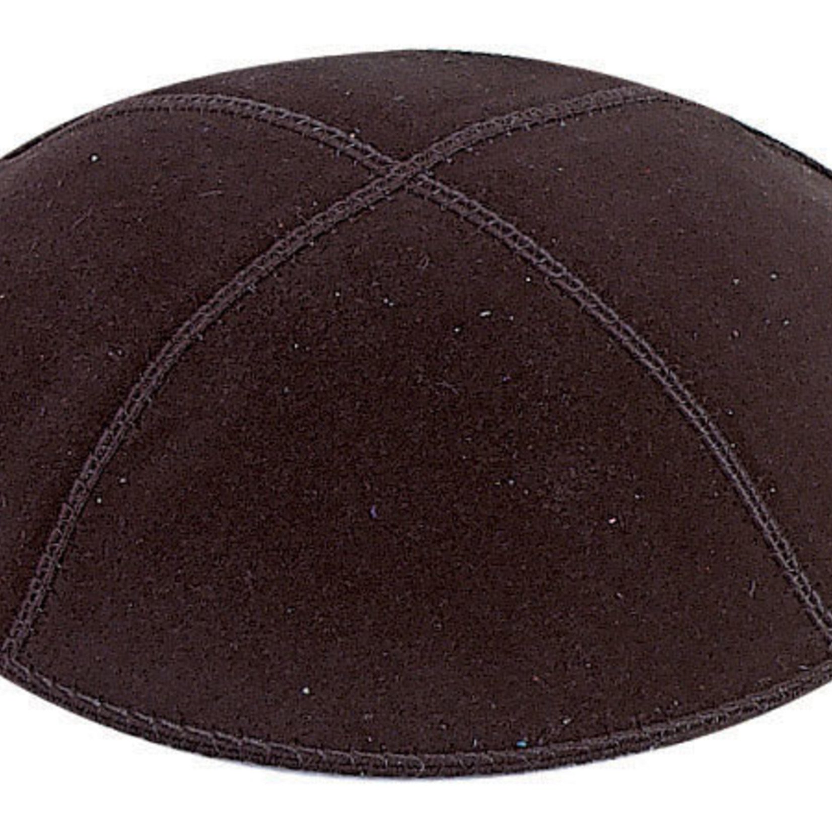 Black Suede Yarmulke